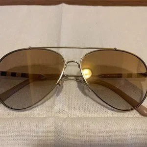 Burberry | Accessories | Authentic Burberry Blonde Aviator 